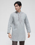 Al Mustika Koko Kurta Aqua Fantasy Short Shirt