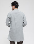 Al Mustika Koko Kurta Aqua Fantasy Short Shirt