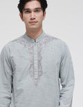 Al Mustika Koko Kurta Aqua Fantasy Short Shirt