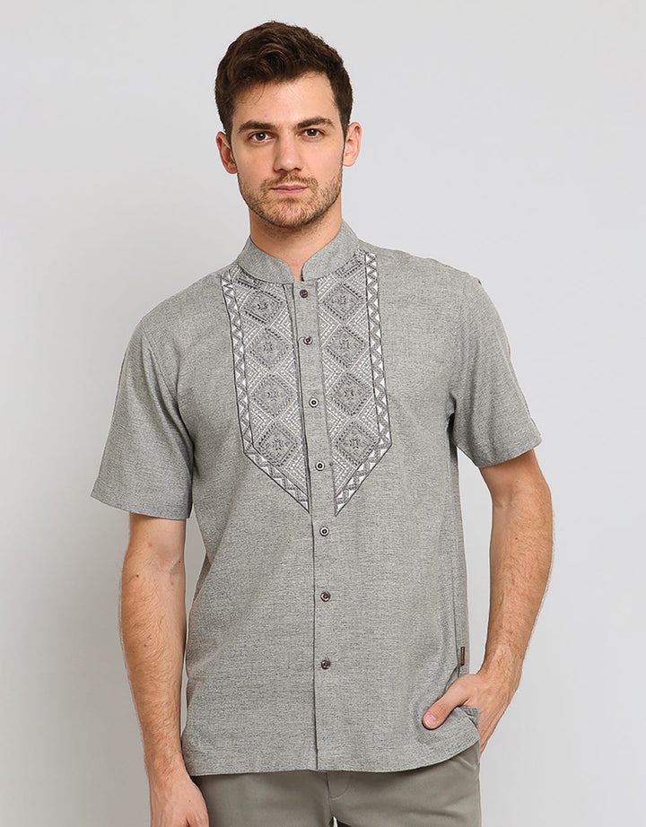 Al Mustika Allin Short Baju Koko Pria