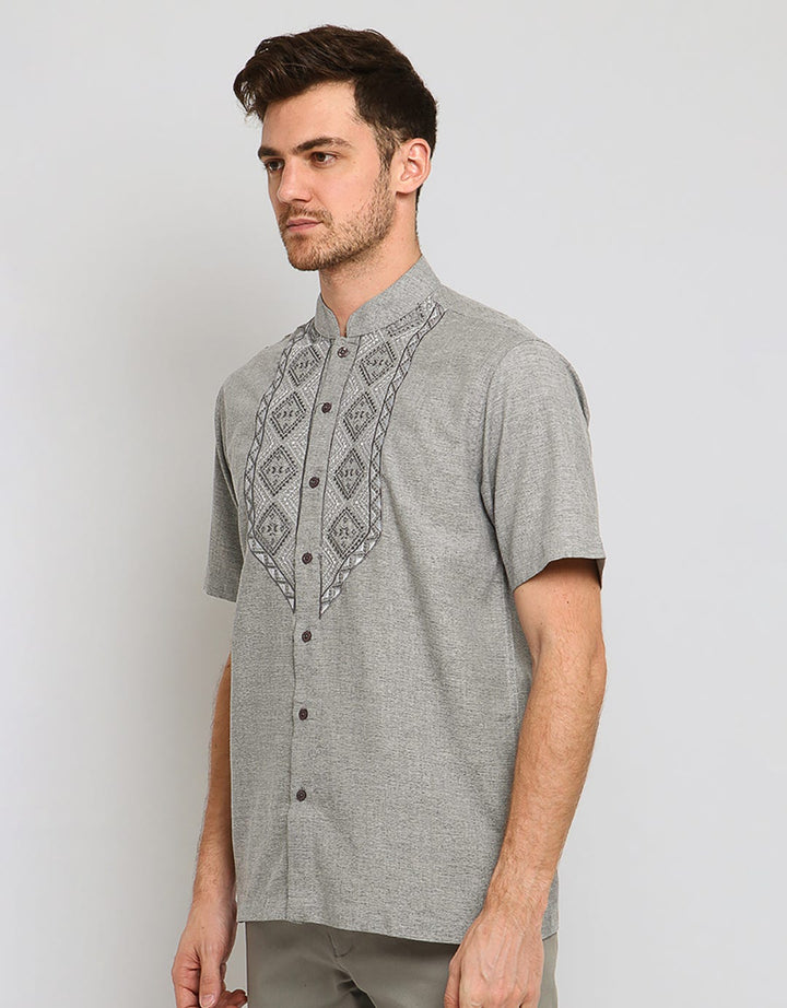 Al Mustika Allin Short Baju Koko Pria