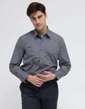 Stanley Adams Long Sleeve Shirt Slim Twill Uniq Comb Check