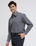 Stanley Adams Long Sleeve Shirt Slim Twill Uniq Comb Check
