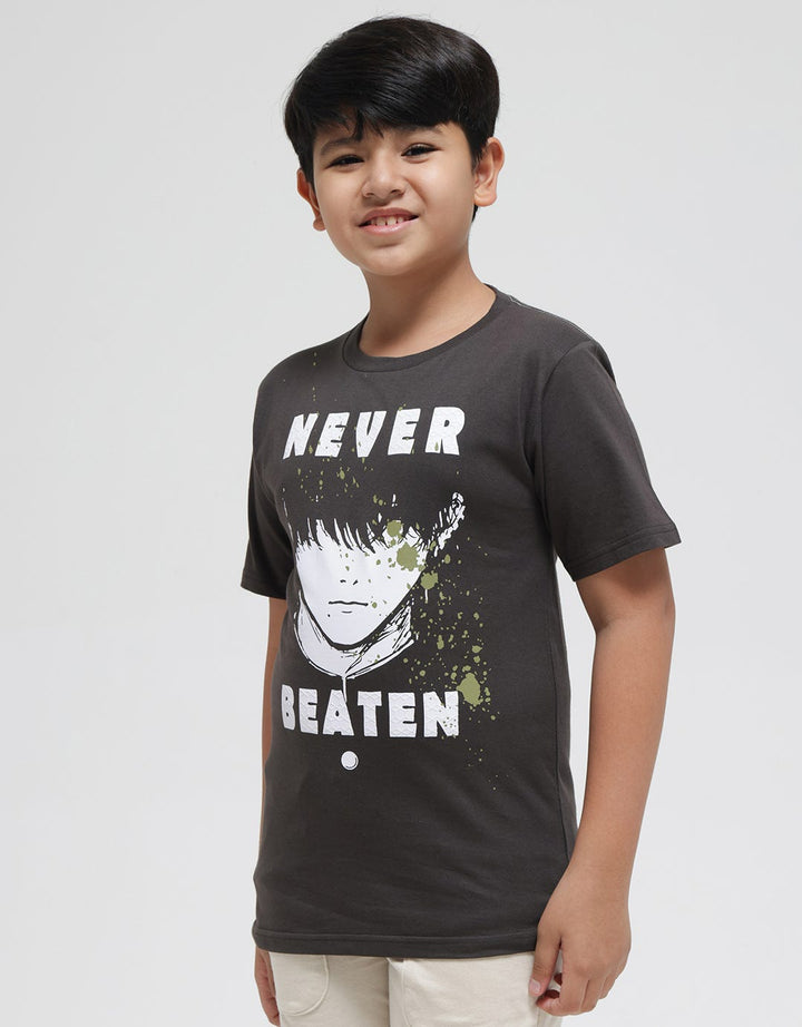 Nevada Short Sleeve T-Shirt Print Anime