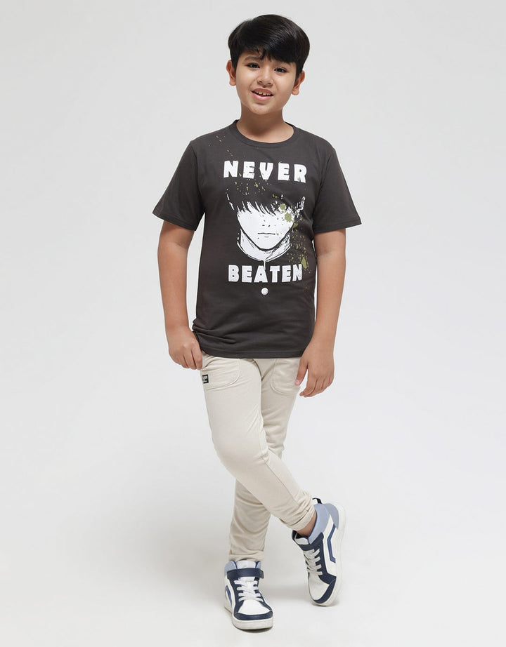 Nevada Short Sleeve T-Shirt Print Anime