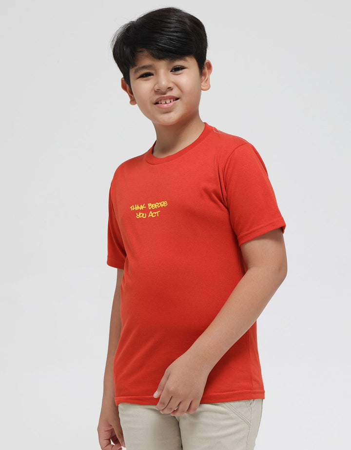 Nevada Boys Wording Print T-Shirt