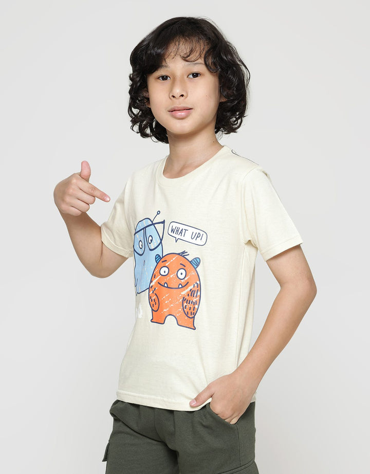 Little Monster Boo Kaos Anak Laki-laki