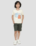 Little Monster Boo Kaos Anak Laki-laki