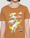 Little M Dino Squad Kaos Lengan Pendek Anak Laki-Laki