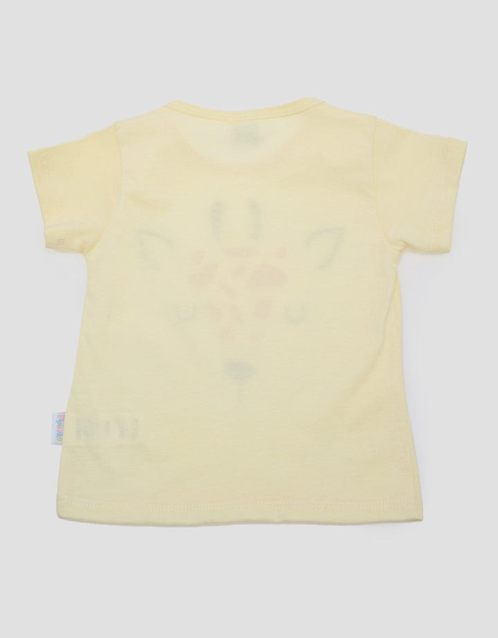 Pipiniko Girrafe Print Kaus Bayi Perempuan