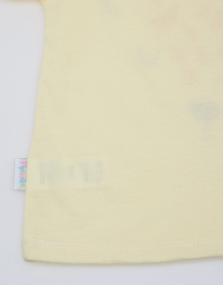Pipiniko Girrafe Print Kaus Bayi Perempuan