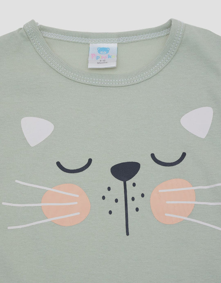 Pipiniko Best Buy Cat Kaus Bayi Perempuan