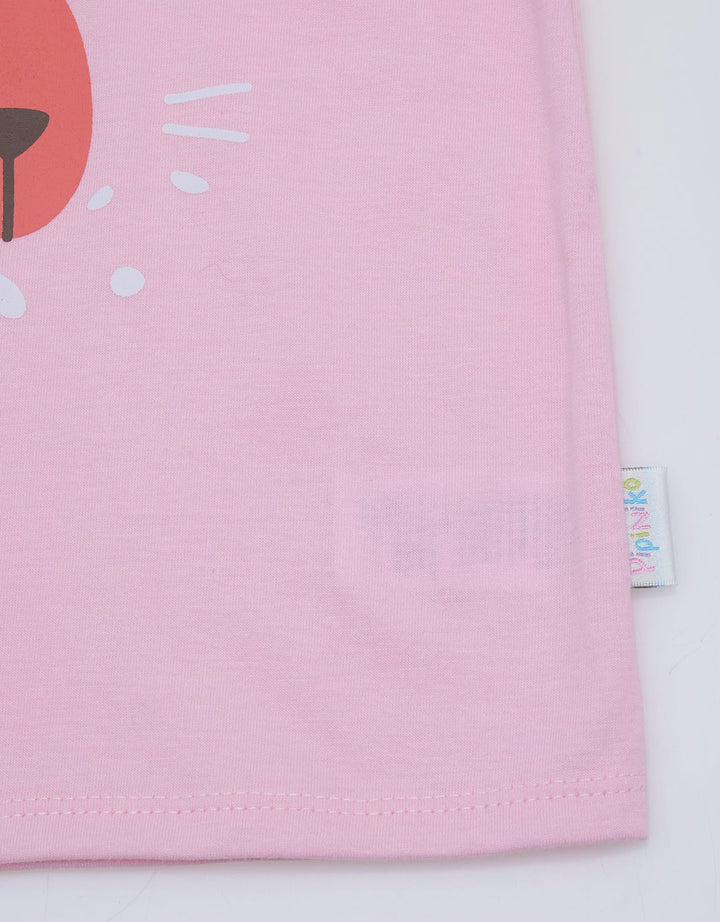Pipiniko Cheetah Print Kaus Bayi Perempuan