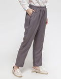 Anyday Solid Color Tapered Women's Long Pants