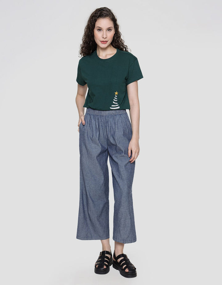 Anyday Denim Long Pants Cullote