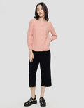 Exit Venaya Blouse Lengan Panjang Wanita Plain