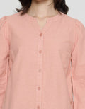 Exit Venaya Blouse Lengan Panjang Wanita Plain