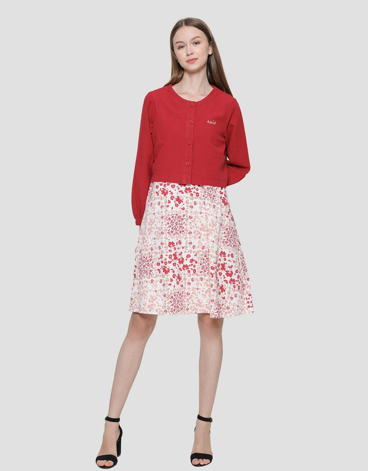 Exit Sheila Dress Outer Midi Wanita