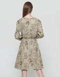 Expand Yukita Midi Dress Wanita