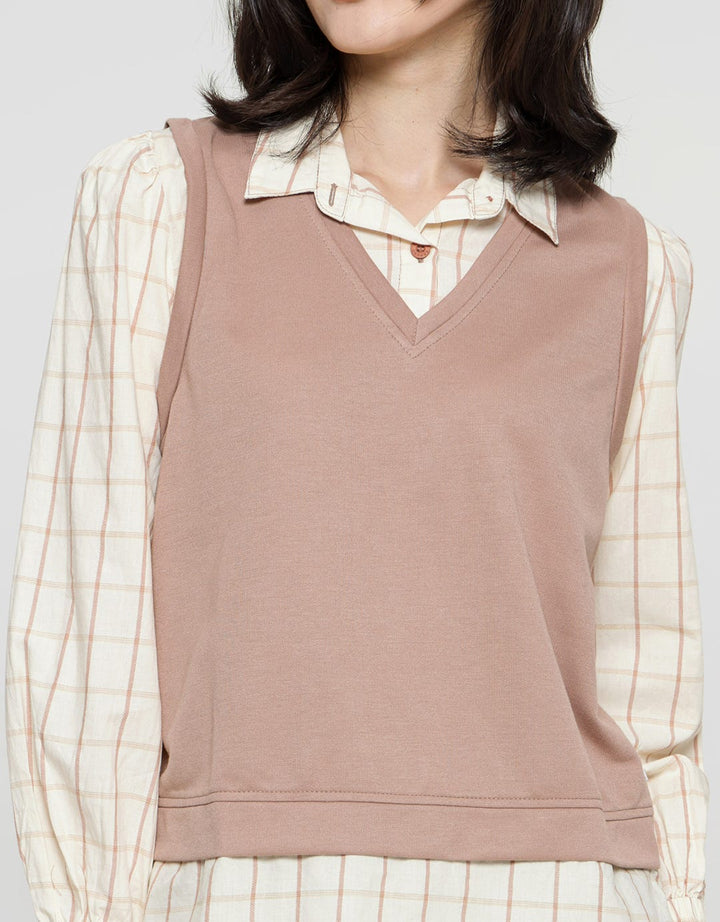 Expand Lettice Blouse Vest Wanita