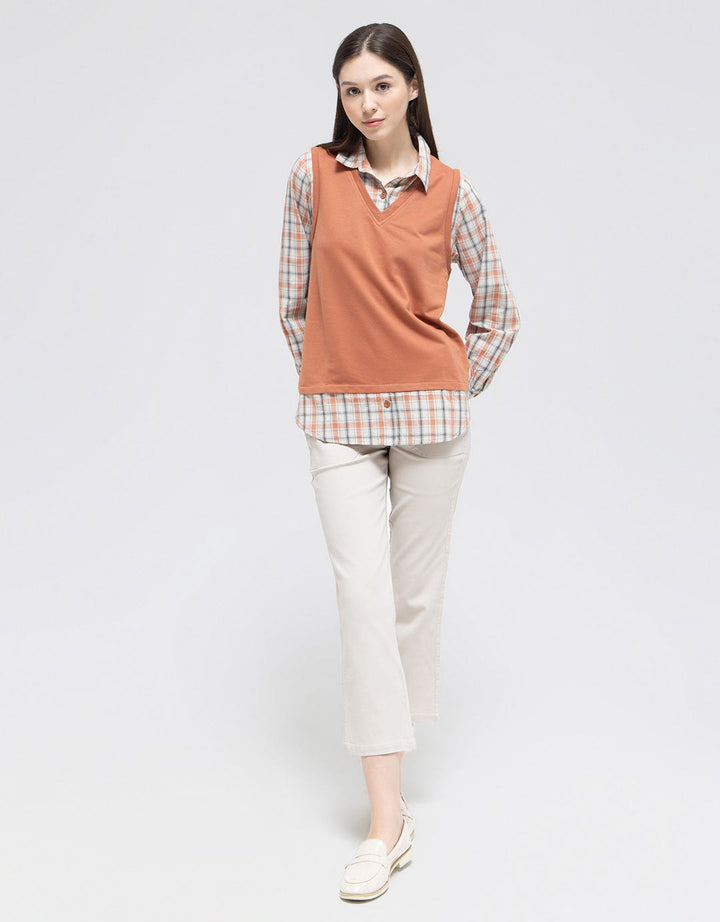 Expand Nadia Layered Blouse for Women