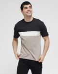Details Stripe Reguler Kaos Pria