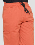 Nevada Knit Solid Cargo Celana Pendek Anak Laki-Laki