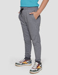 Nevada Melange Basic Solid Jogger Anak Laki-laki