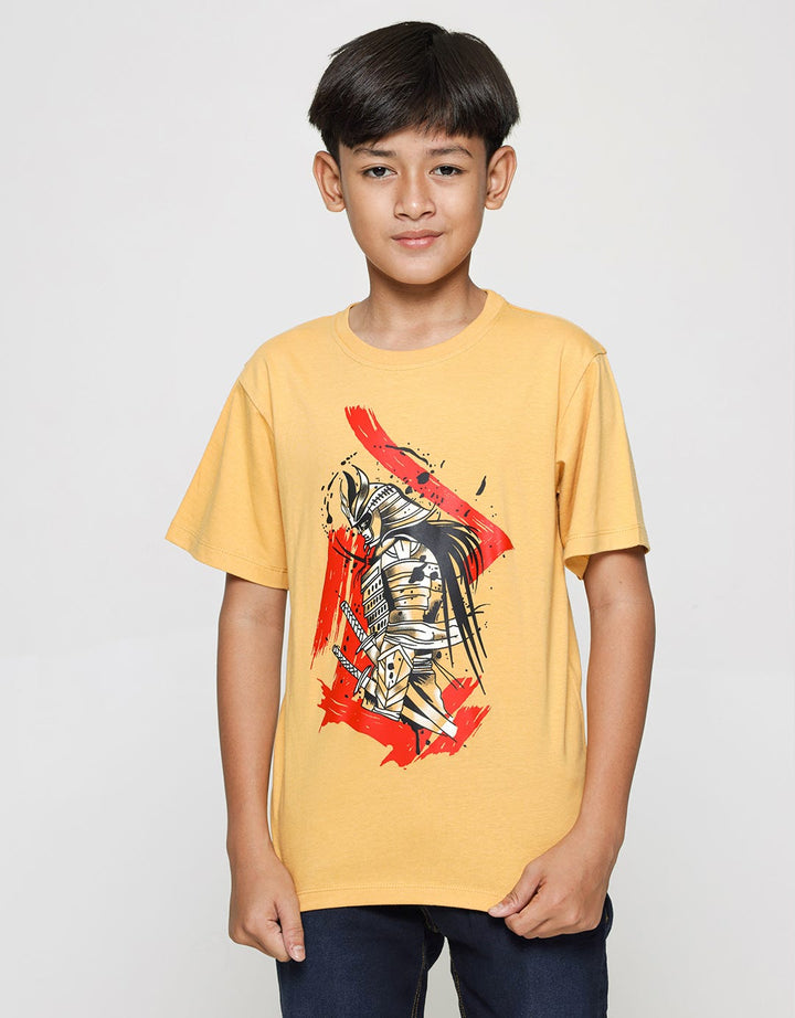 Nevada Short Sleeve T-Shirt Print Platisol Samurai