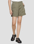 Nevada Woven Plain Women's Shorts