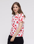 Disney Short Sleeve T-Shirt Basic Full Print Mickey