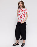 Disney Short Sleeve T-Shirt Basic Full Print Mickey