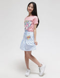 Aero Mini Skirt Kerut Bawah Super Girl