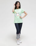 Aero Short Sleeve T-Shirt Print Cat Best Friend Forever