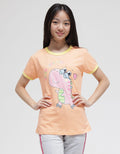Aero Ringer Dino Chill Kaos Anak Perempuan
