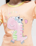 Aero Ringer Dino Chill Kaos Anak Perempuan