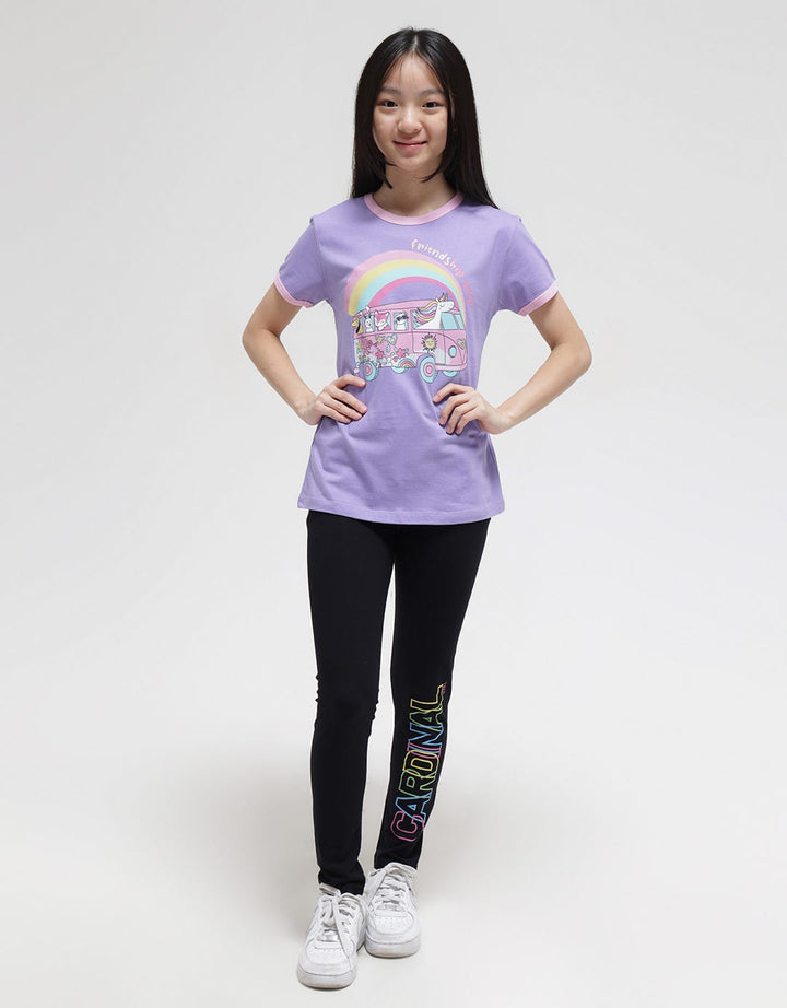 Aero Ringer Friendship Kaos Anak Perempuan