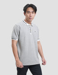Cardinal Jeans Neck Stripe Kaos Polo Pria