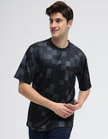 Nevada Sport Short Sleeve T-Shirt Sublim Square Pattern Quick Dry