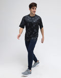 Nevada Sport Short Sleeve T-Shirt Sublim Square Pattern Quick Dry