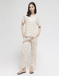 Disney Short Sleeve Pyjama Pants Little Mermaid Rayon