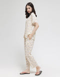 Disney Short Sleeve Pyjama Pants Little Mermaid Rayon