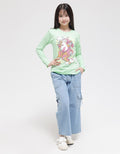 Aero Long Sleeve T-Shirt Unicorn Flower Cloud-Shirt