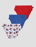 Marvel Pack Of 3 Spiderman Crime Fighter Boys Underwear
