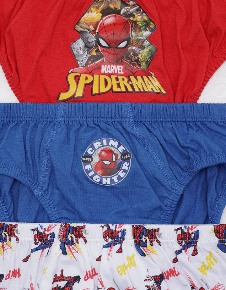 Marvel Pack Of 3 Spiderman Crime Fighter Celana Dalam Anak Laki-Laki