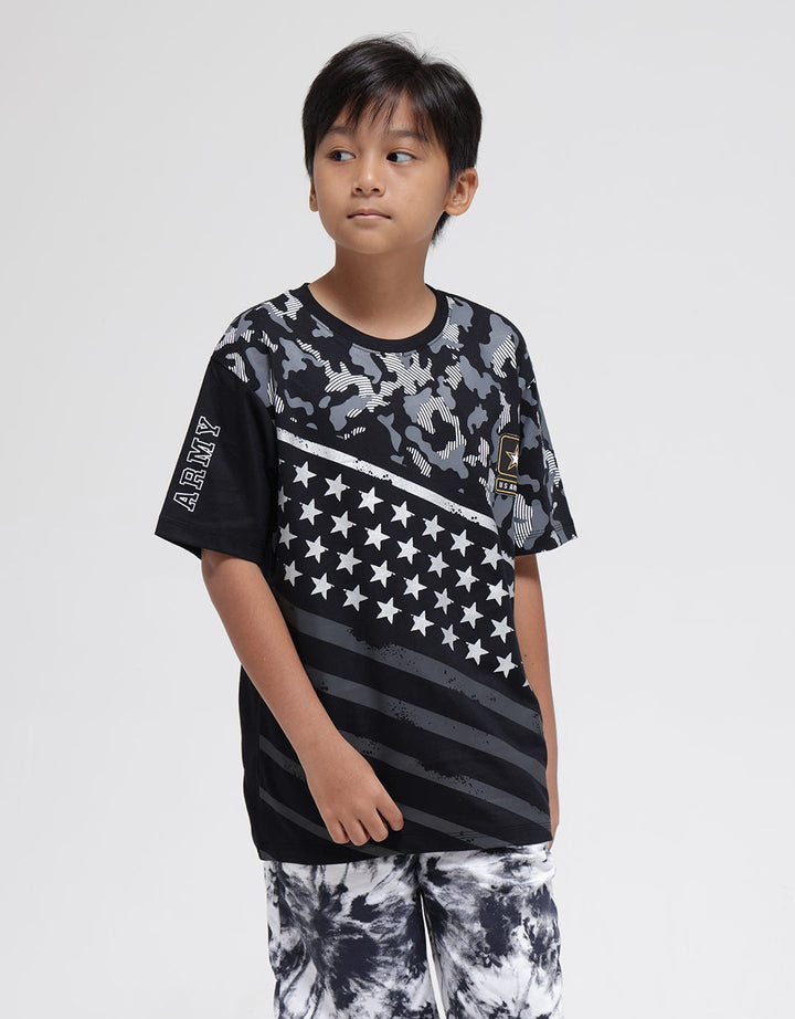 Aero Short Sleeve T-Shirt Print Us Army