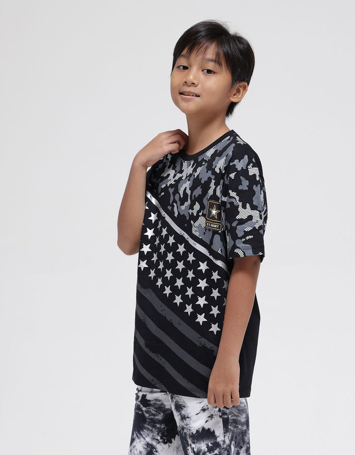Aero Short Sleeve T-Shirt Print Us Army