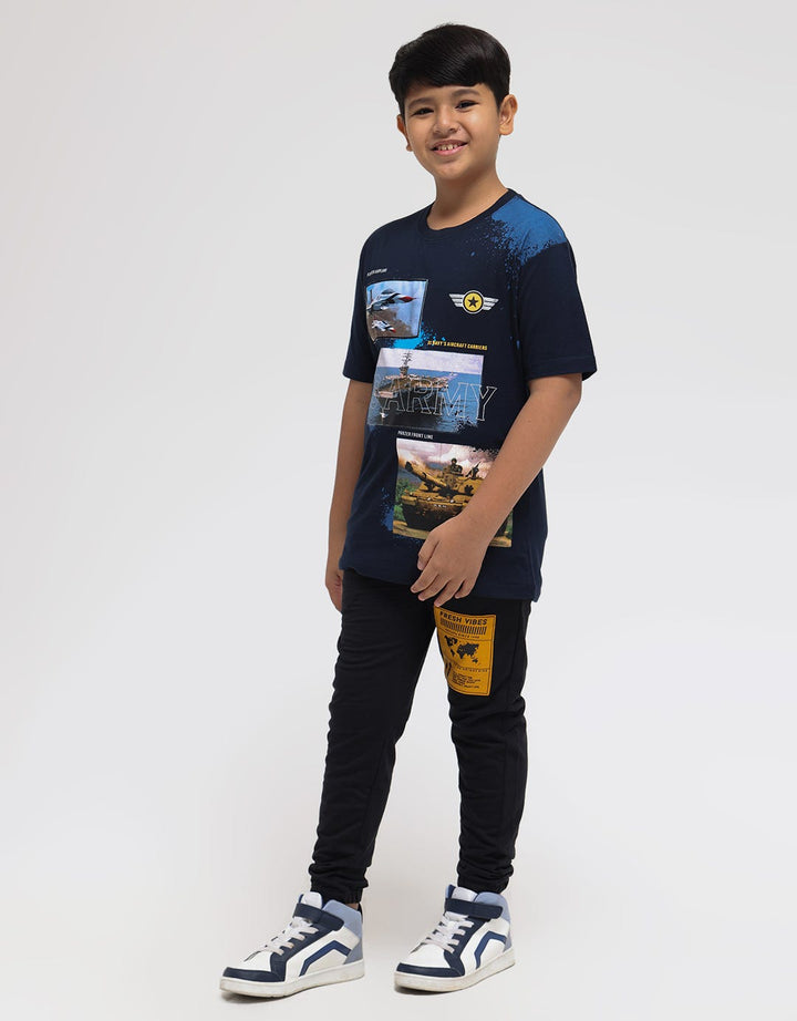 Aero US Army Photoprint Kaos Anak Laki-laki
