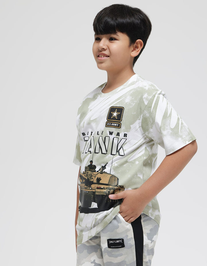 Aero Mtotank Print Boys T-shirts