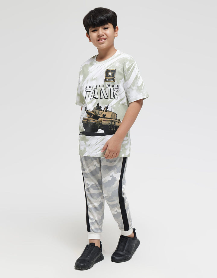 Aero Mtotank Print Boys T-shirts